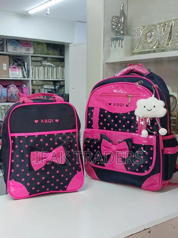 *2 in 1 3D Children School Backpack (Backpack + Lunch Bag) - thumbnail 3