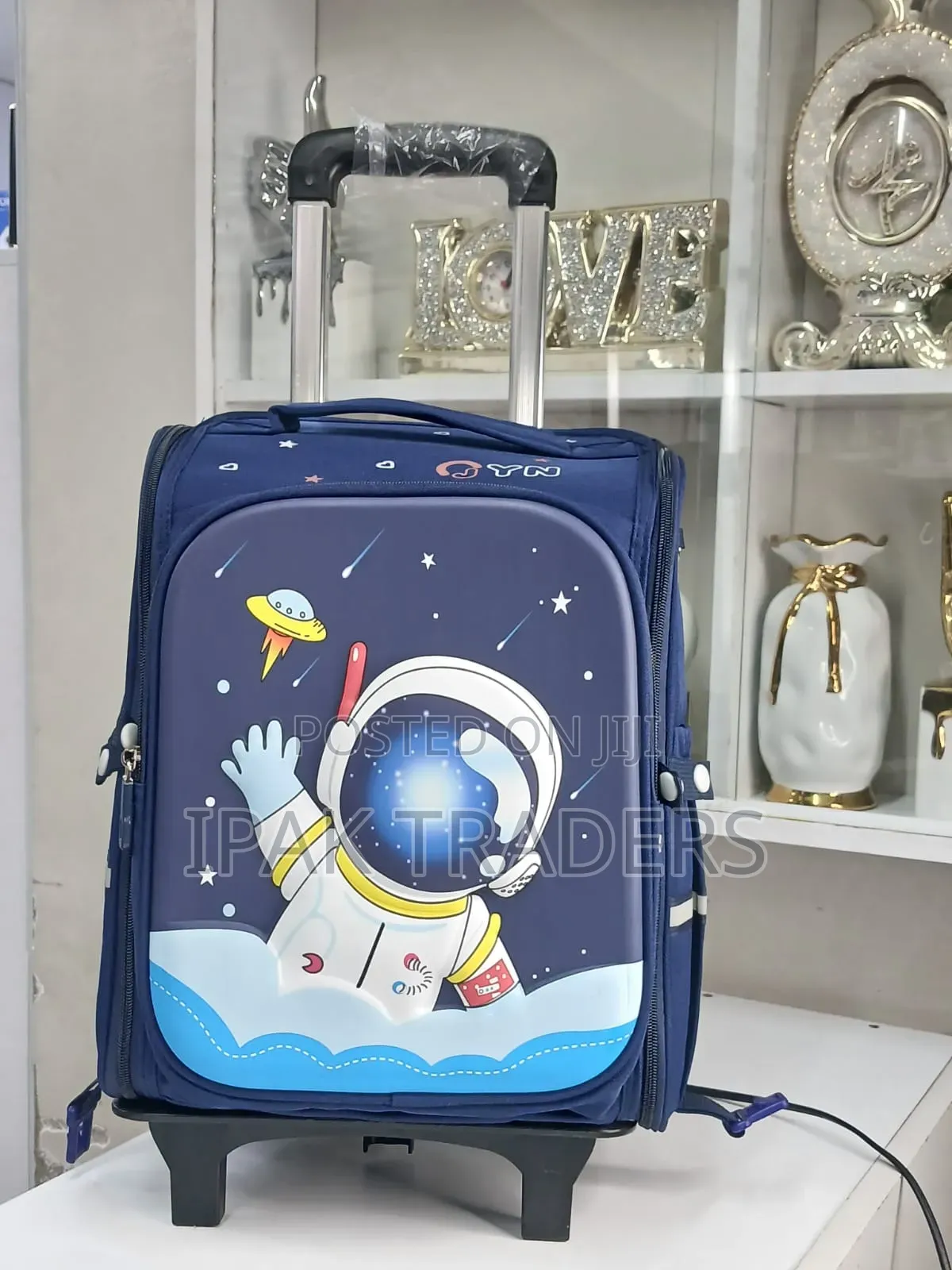 ` *Rolling Trolley School Bag* ` *High Capacity School Bag*