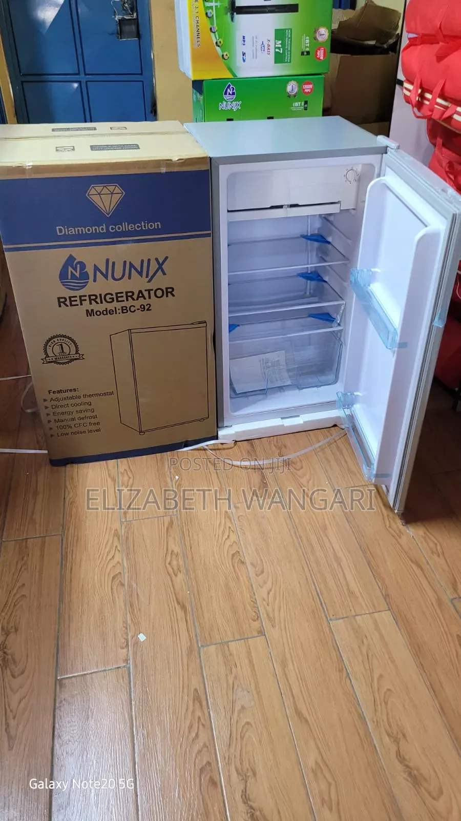 Nunix 92L Single Door Refrigerator (Model: BC-92)