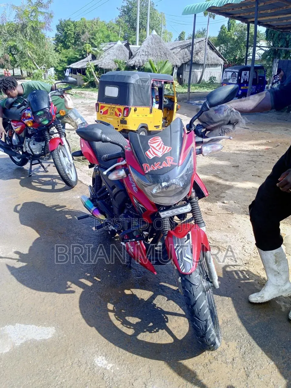 TVS Apache 180 RTR 2017 Red