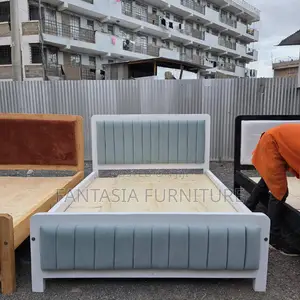 5x6 Mint Channel Tufted Mocket Bed