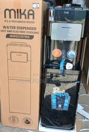 Mika MWD2307BG 3-Tap Water Dispenser – Hot, Normal & Electric Cooling