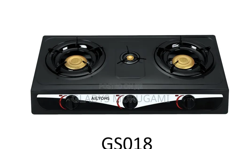 AILYONS 3 Burner Stainless Top Gas Cooker Burner