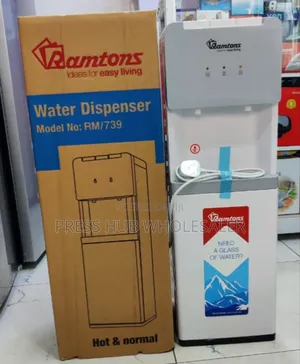 Ramtons Hot & Normal Dispenser White/Grey - Rm/739