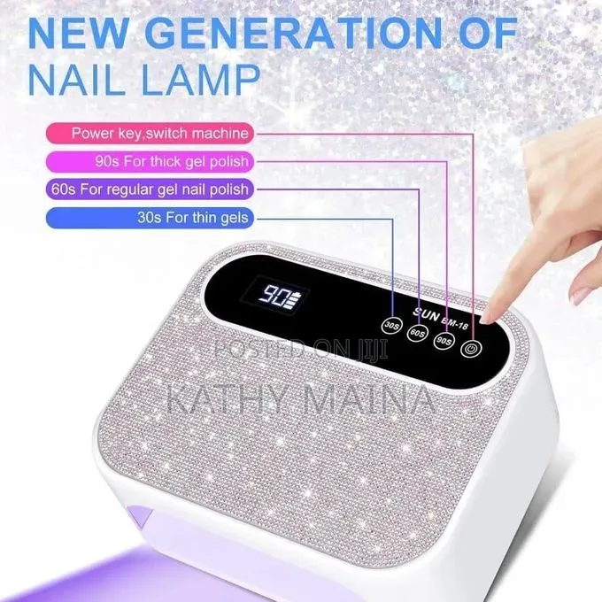 288w 2in1 LED Uv Nail Curing Lamp With 72led Lights