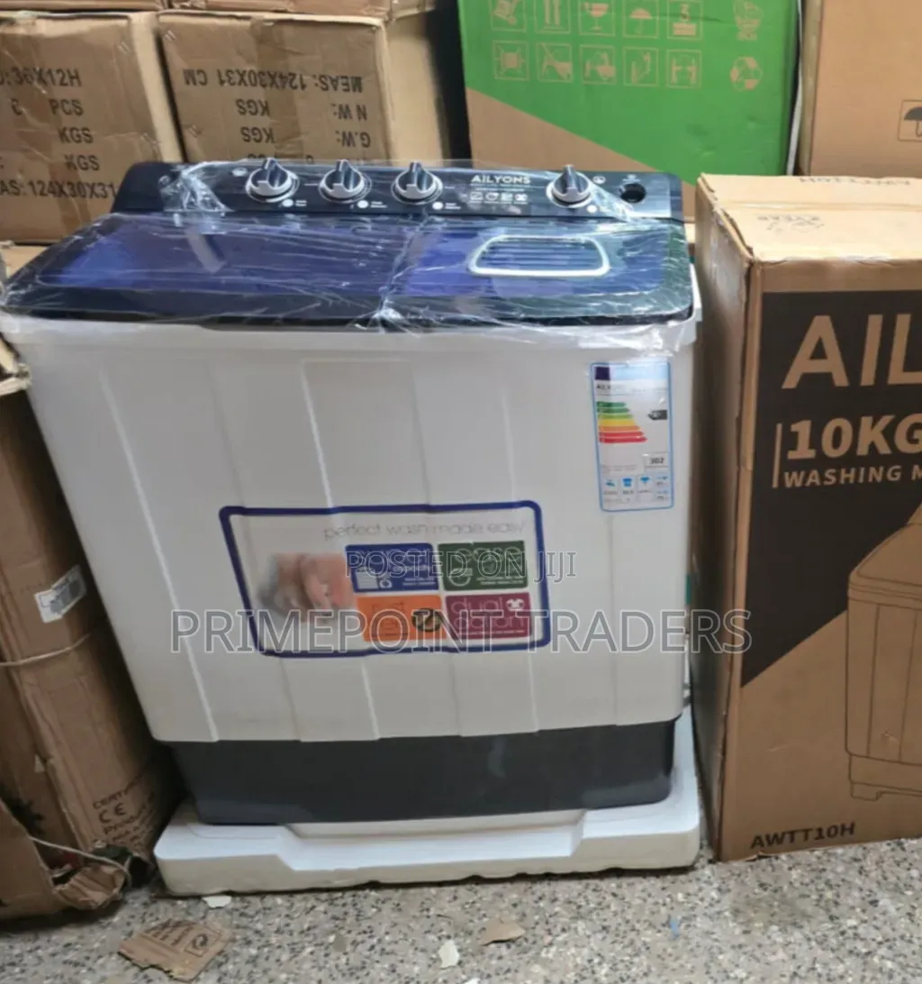 Ailyons 10KG Twin Tub Washing Machine – Powerful & Convenient