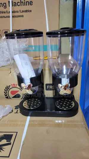 Double Cereal and Dry Food Dispenser √°==
