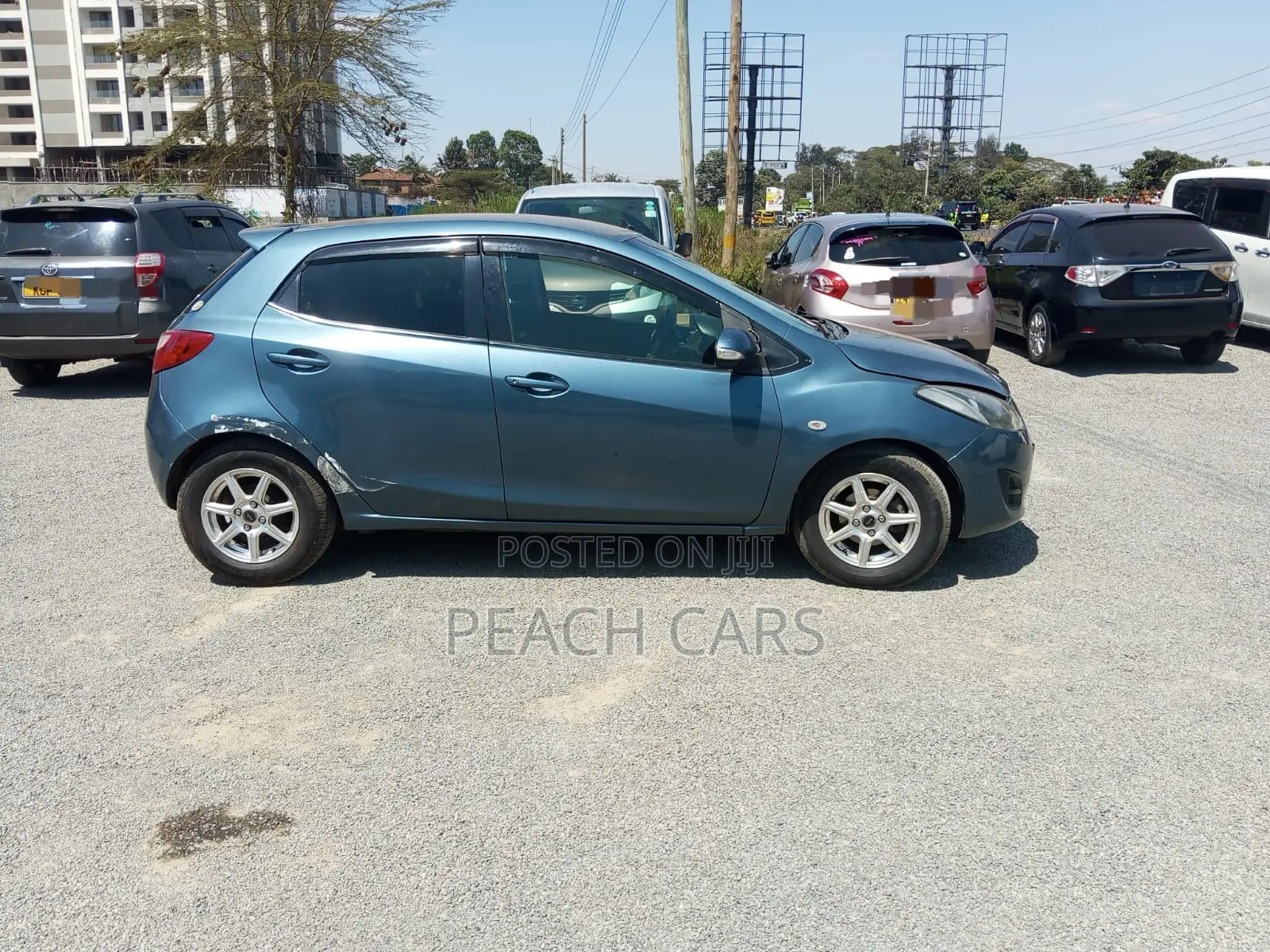 Mazda Demio 2014 Blue