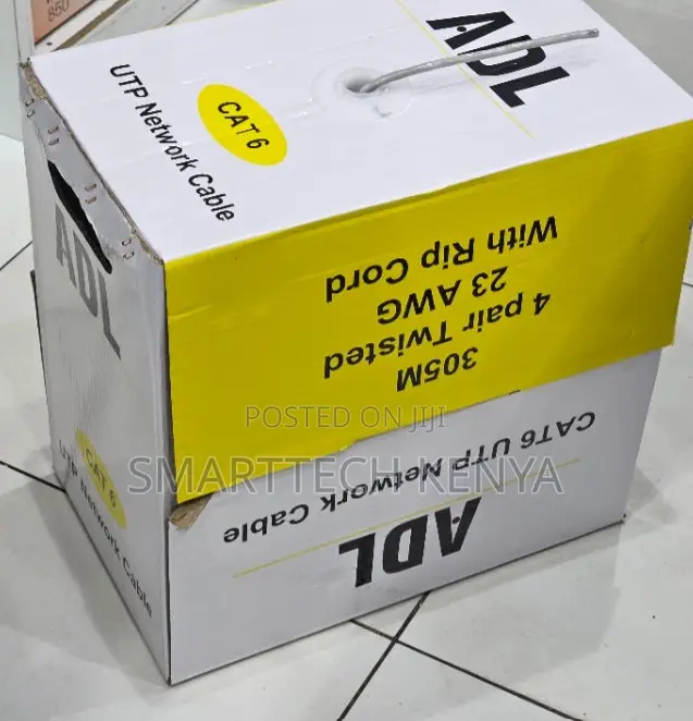 CAT6 Network Cable 305M UTP LAN Cable for CCTV & Networking