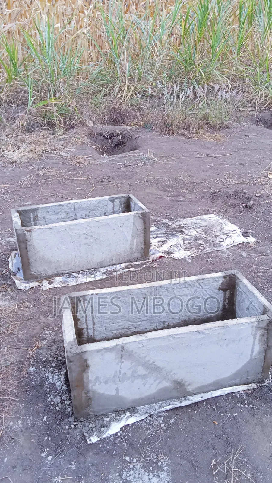Concrete Planters Troughs