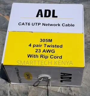 ADL CAT6 UTP LAN Cable 305 Metres Ethernet Internet Cable