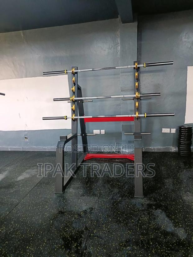 Commercial Squat Rack
🎯commercial Horizontal Barbell Storage Rack - main view