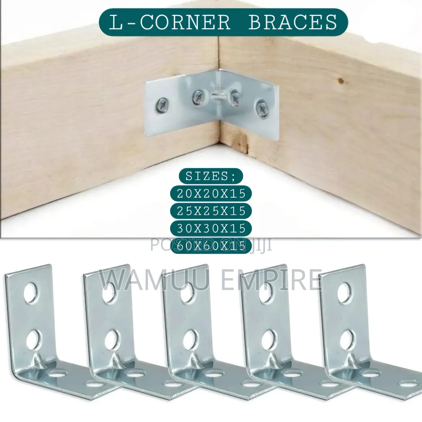 Galvanized Steel Corner Brackets/ L-Brackets