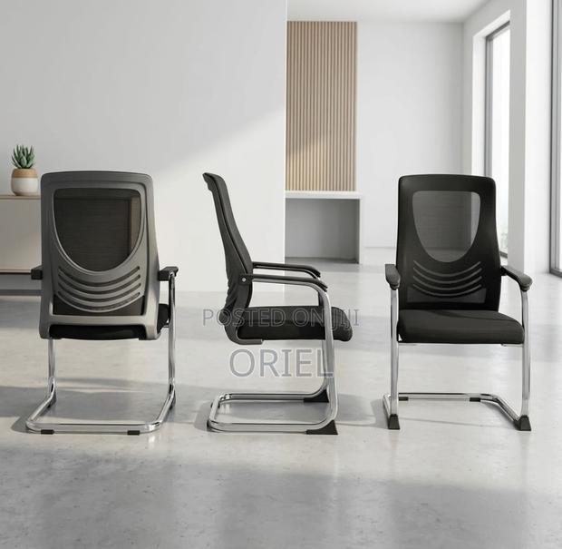 Office Visitor Chair : Waiting Mesh Back Chair