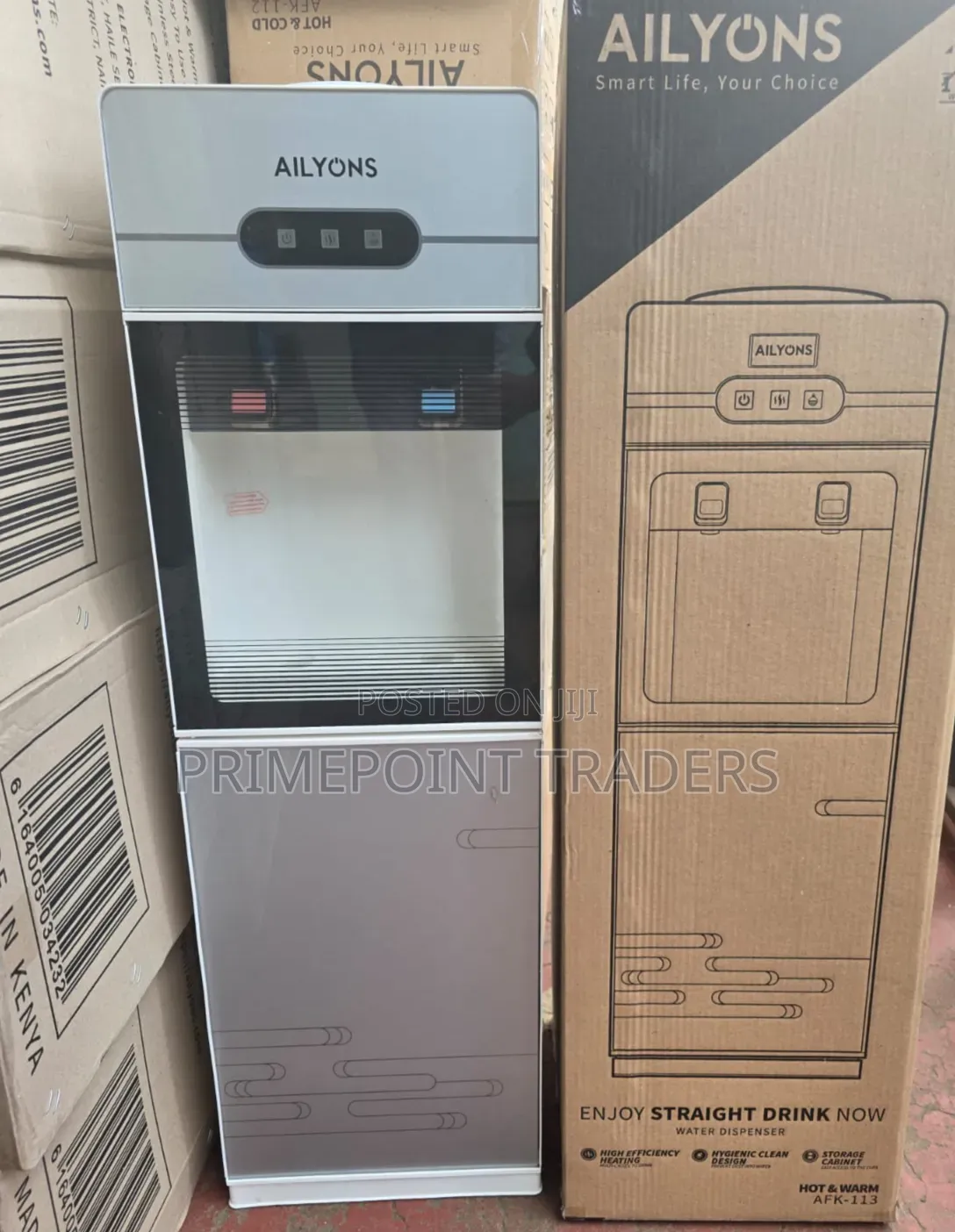 Ailyons 2-Tap Hot & Cold Water Dispenser – Reliable Home & Office Use