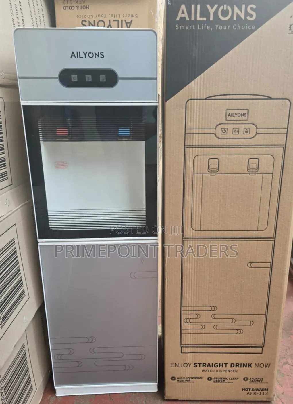 Ailyons 2-Tap Hot & Cold Water Dispenser – Reliable Home & Office Use