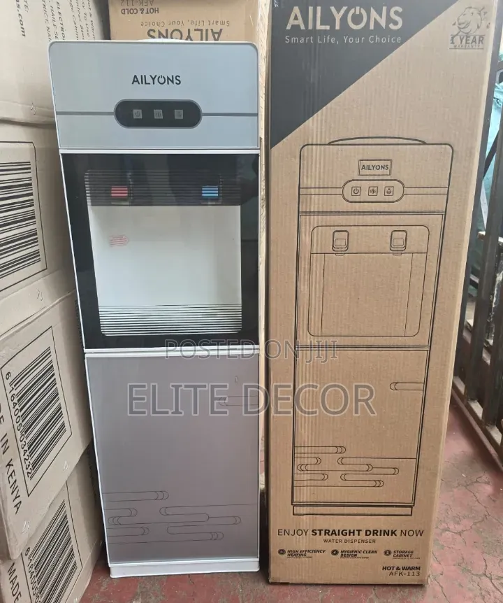 Ailyons 2-Taps Water Dispenser – Hot & Cold
