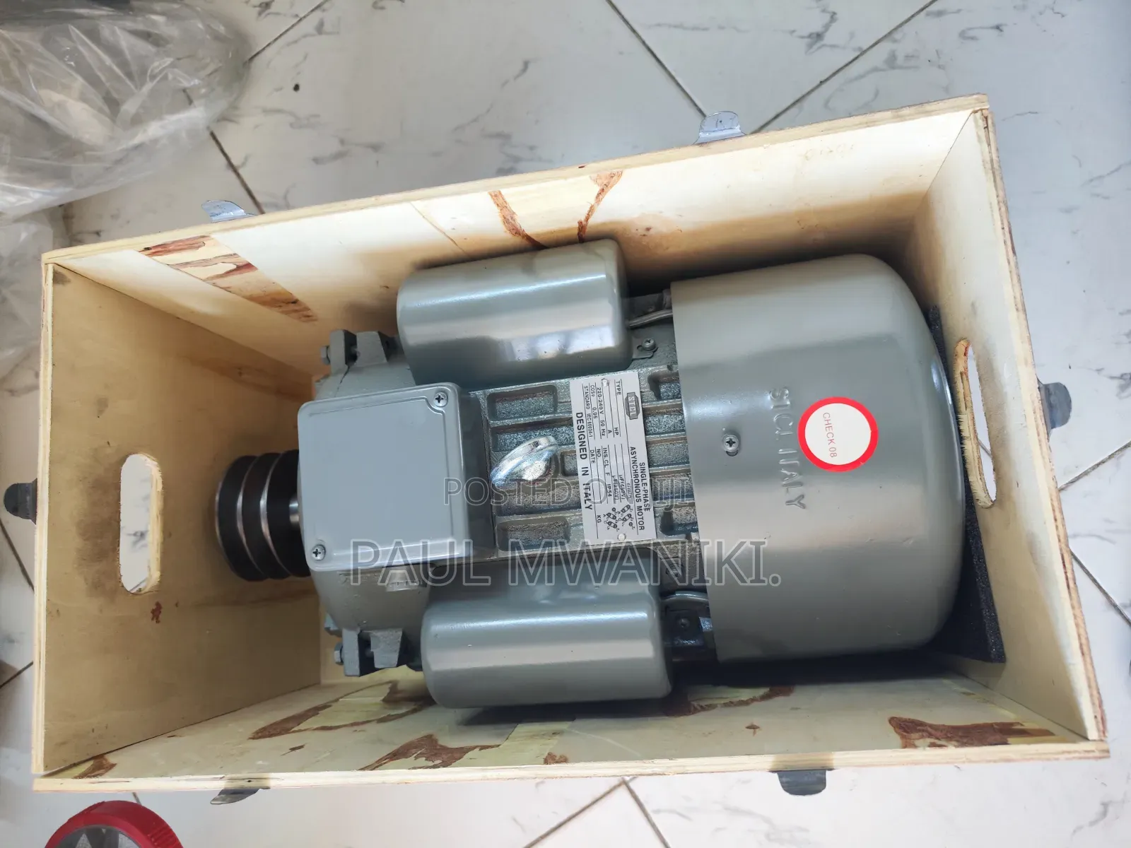 STCL 7.5HP Single Phase Electric Motor – 220-240v