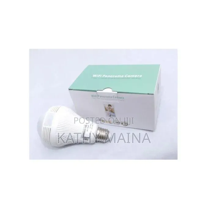 Panorama FULL HD Wifi /Nanny Camera Bulb.