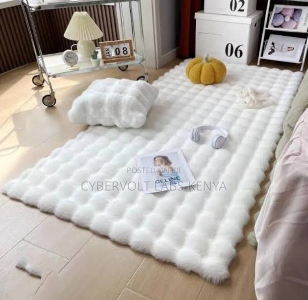 Luxury Ultra-Soft Bubble Fluffy Carpet Runner - thumbnail 2