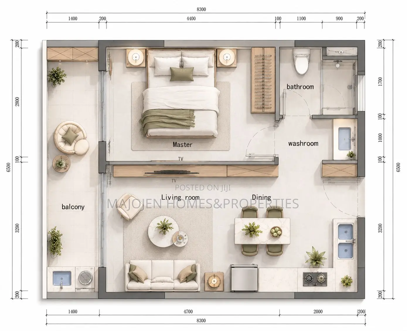 2bdrm Apartment in Hurlingham for sale