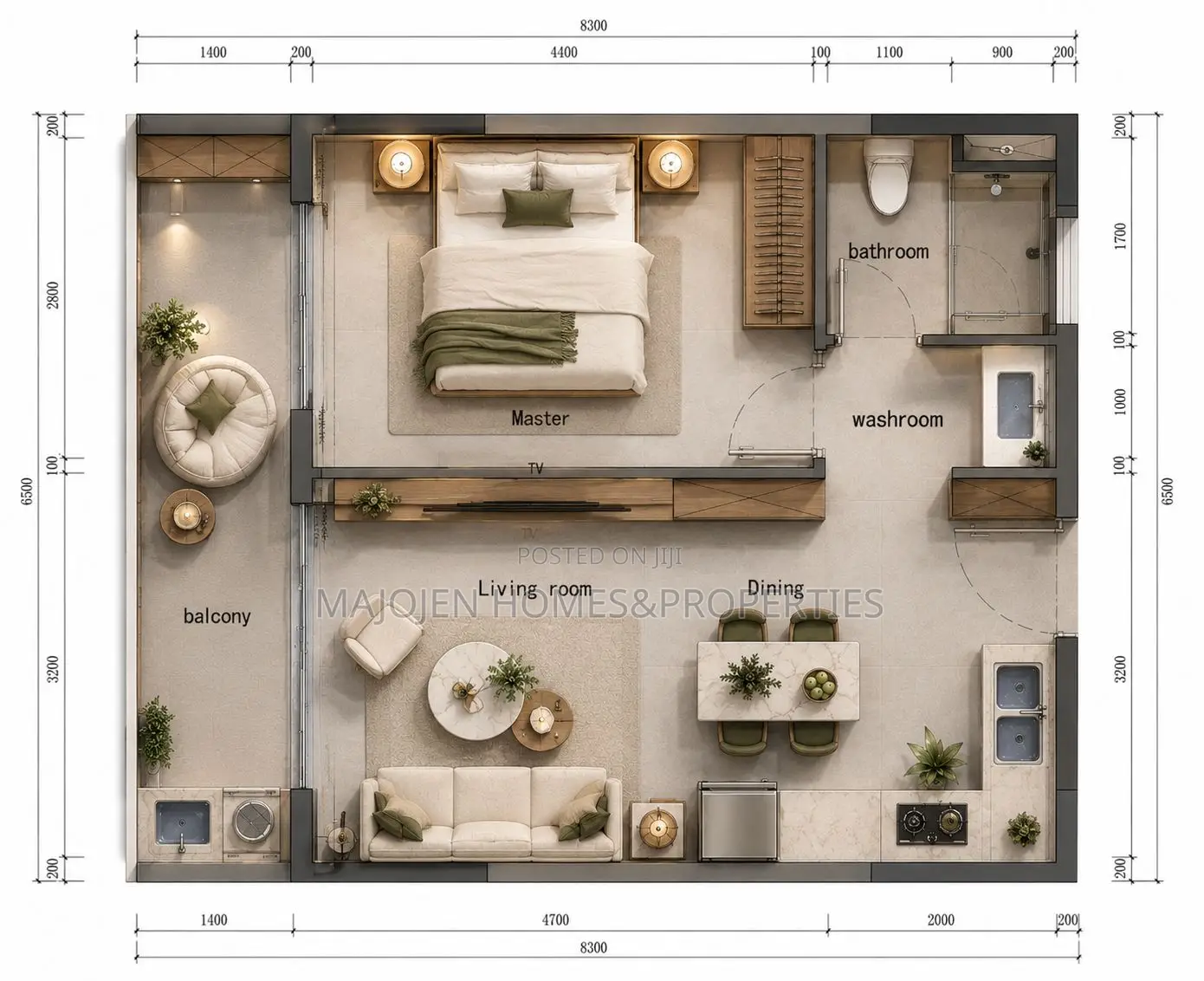 2bdrm Apartment in Hurlingham for sale