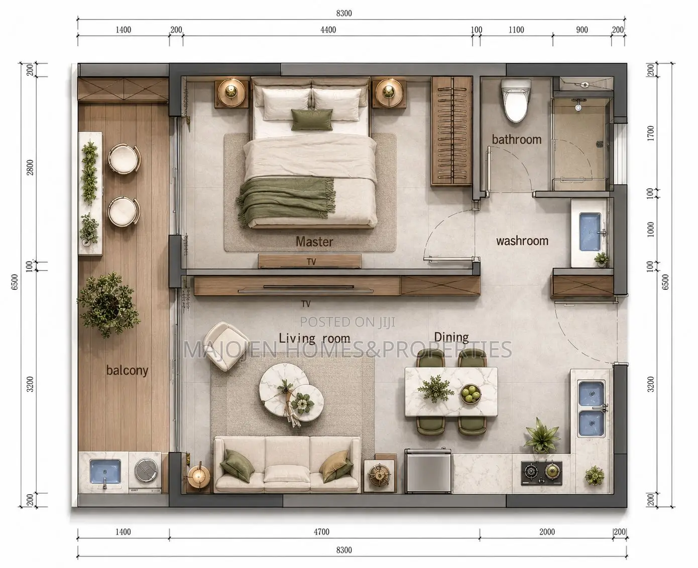 2bdrm Apartment in Hurlingham for sale