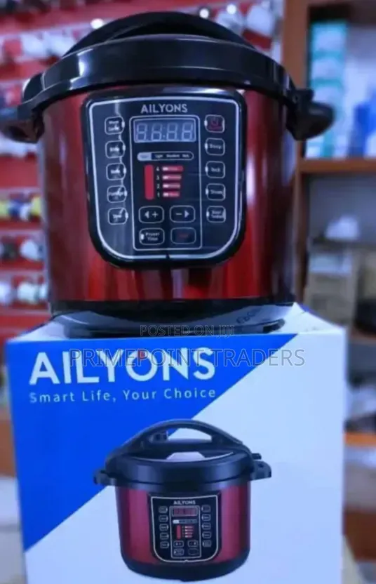 Ailyons 6L Pressure Cooker – Durable Family Cooking Pot