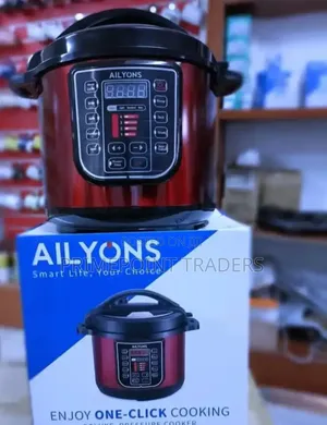 Ailyons 6 Litres Pressure Cooker – Large Capacity Kitchen Essential