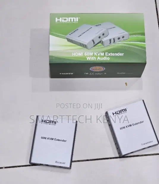 HDMI Extender Cascade Connection 4K 60M CAT6 Cat5e Cable Full HD 1080P