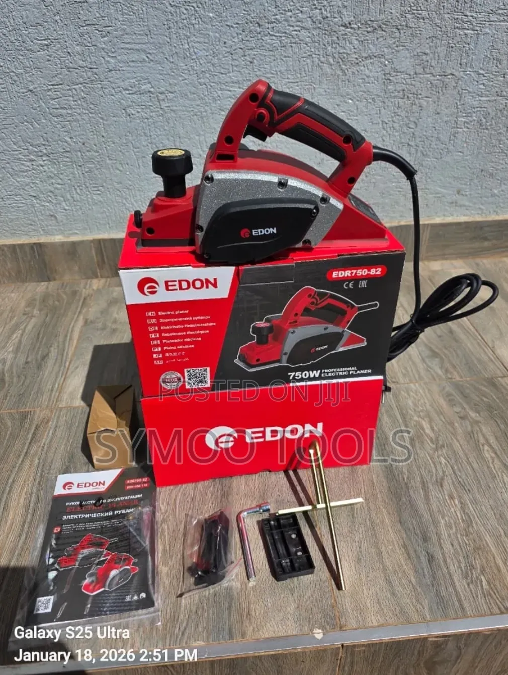 Edon Reliable Electric Planer 750w