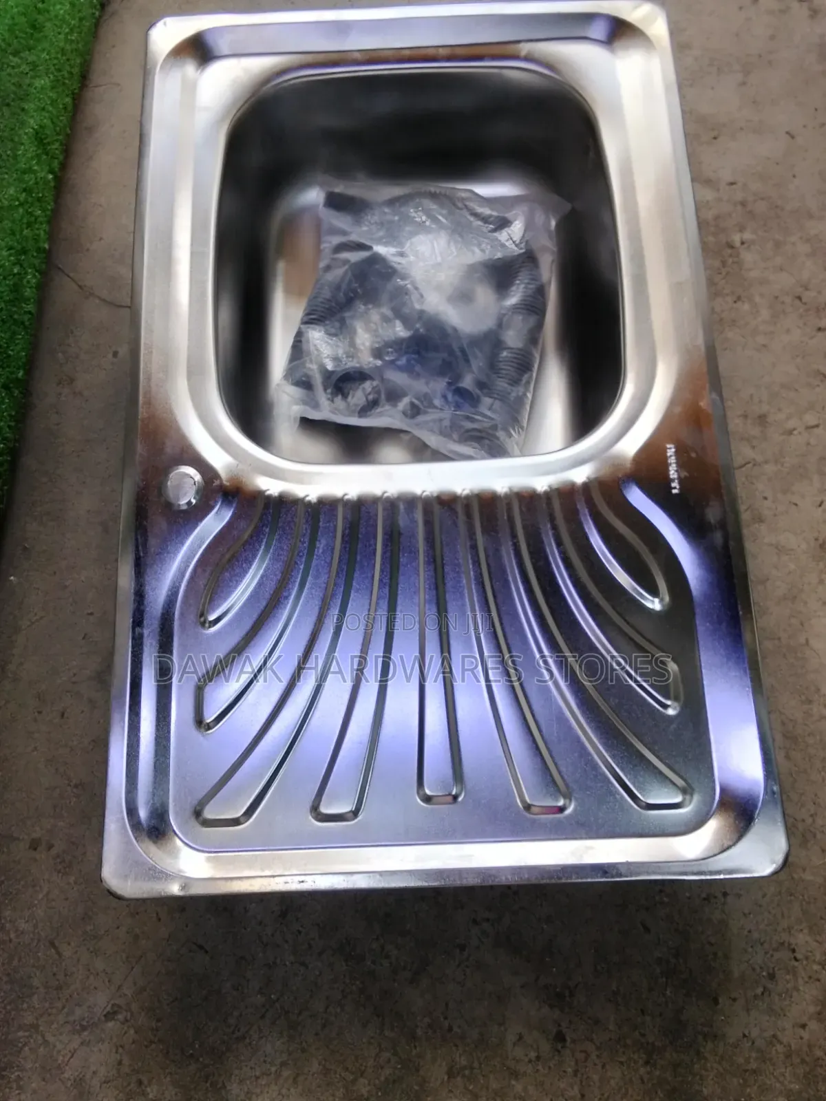 Modern Kitchen Sink Single Bowl With Waste Pipe Included
