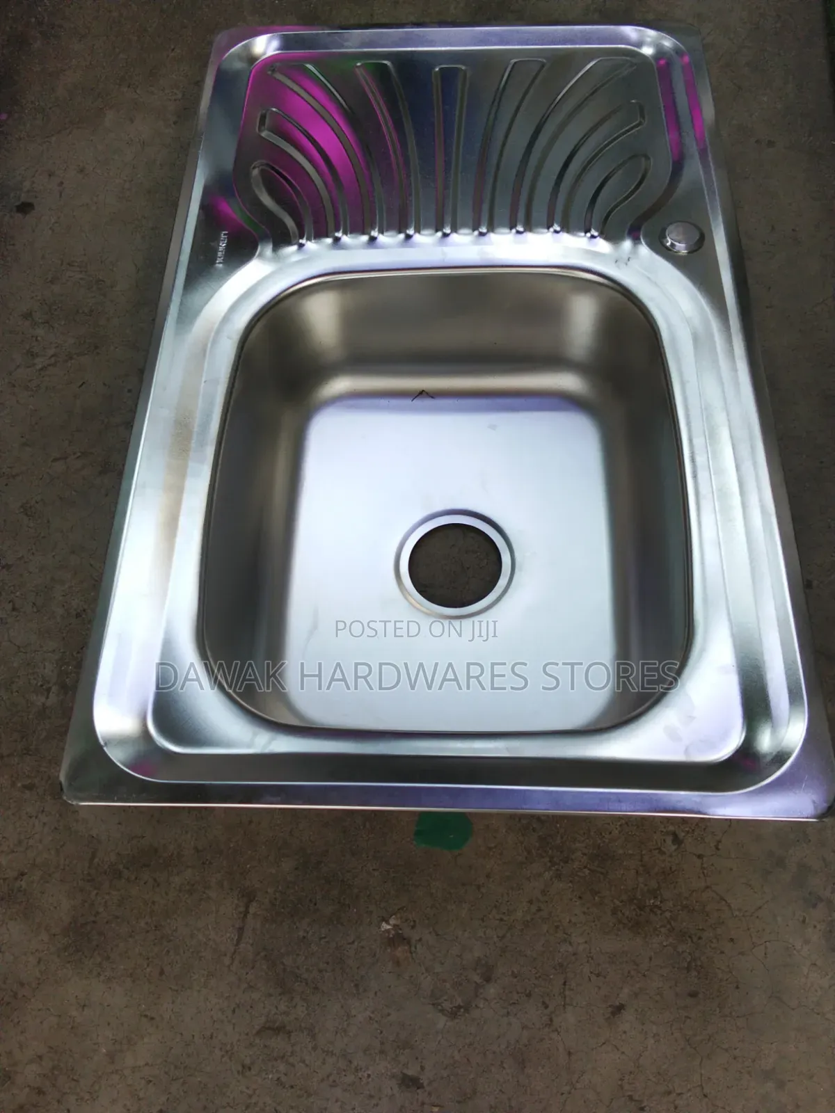 Modern Kitchen Sink Single Bowl With Waste Pipe Included