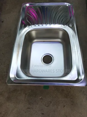 Modern Kitchen Sink Single Bowl With Waste Pipe Included