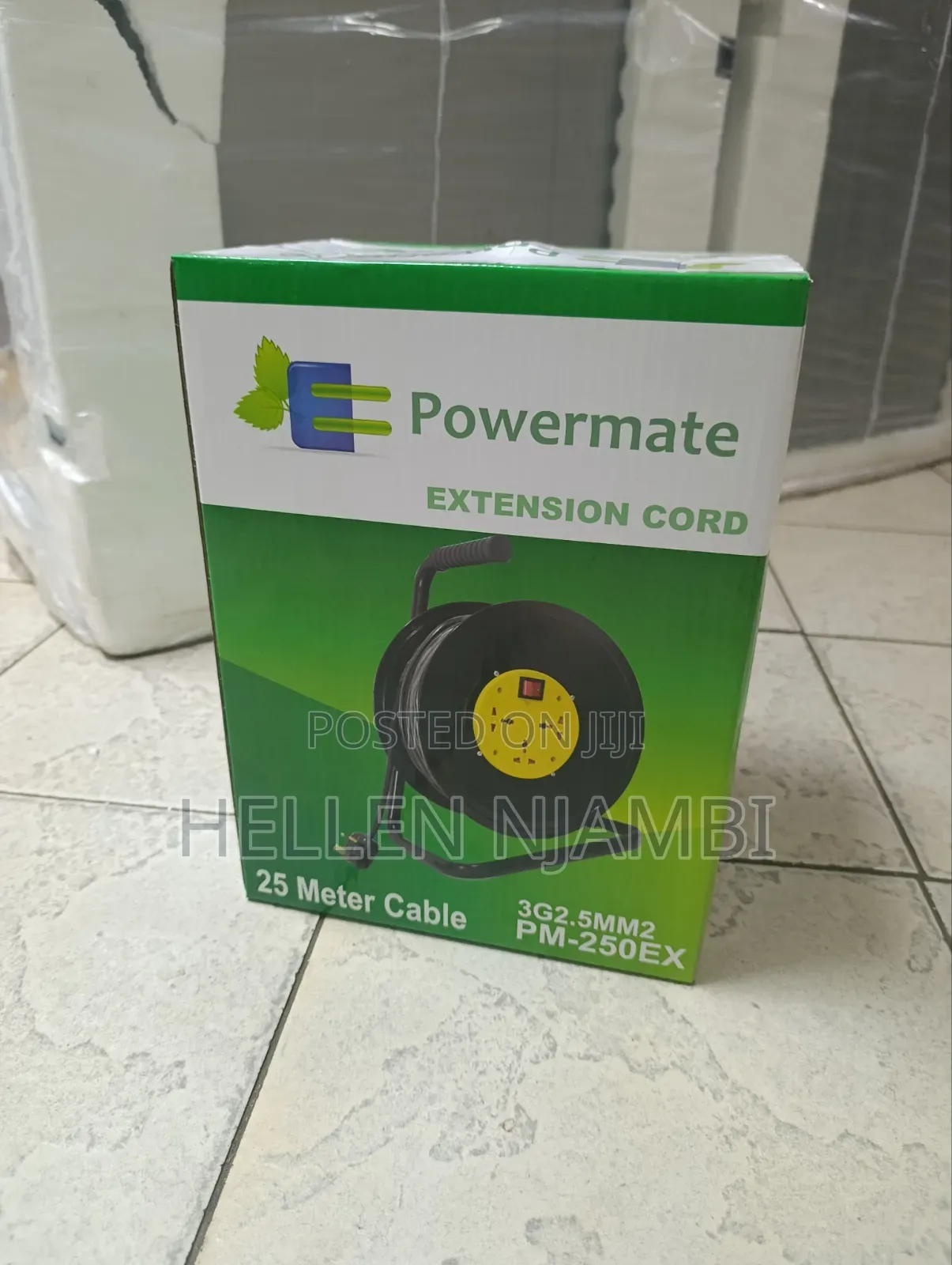 Powermate 25m Extension Reel/Electric Cable