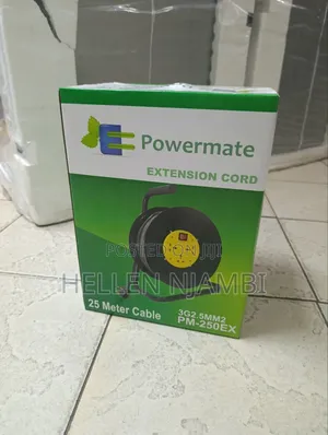 Powermate 25m Extension Reel/Electric Cable