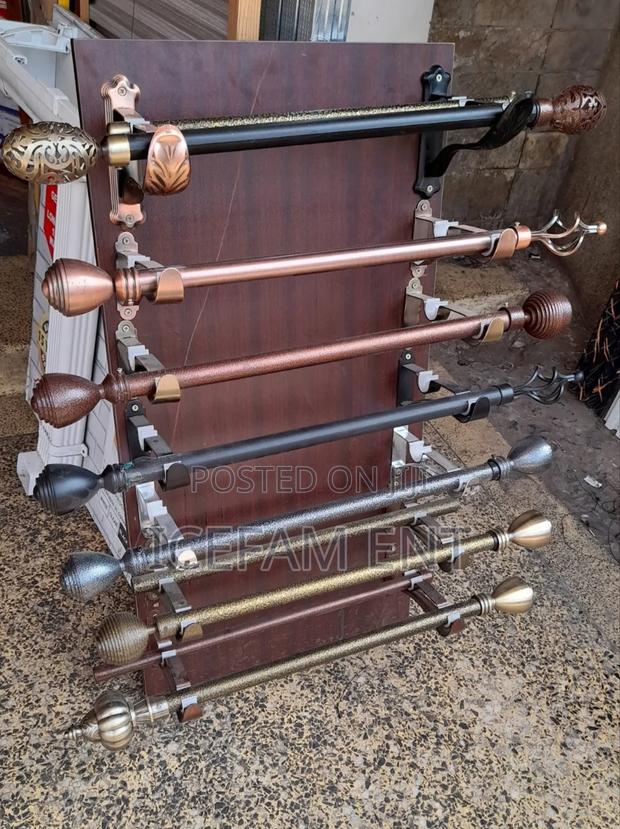 Curtain Rods/3inch by 20ft Durable Curtain Rods With Various Colours