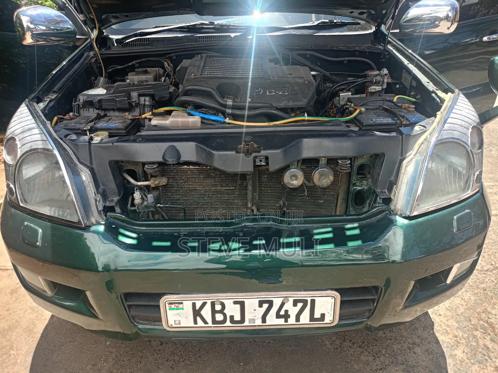 Toyota Land Cruiser Prado 2004 Green
