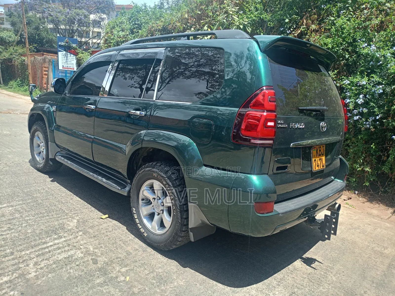 Toyota Land Cruiser Prado 2004 Green
