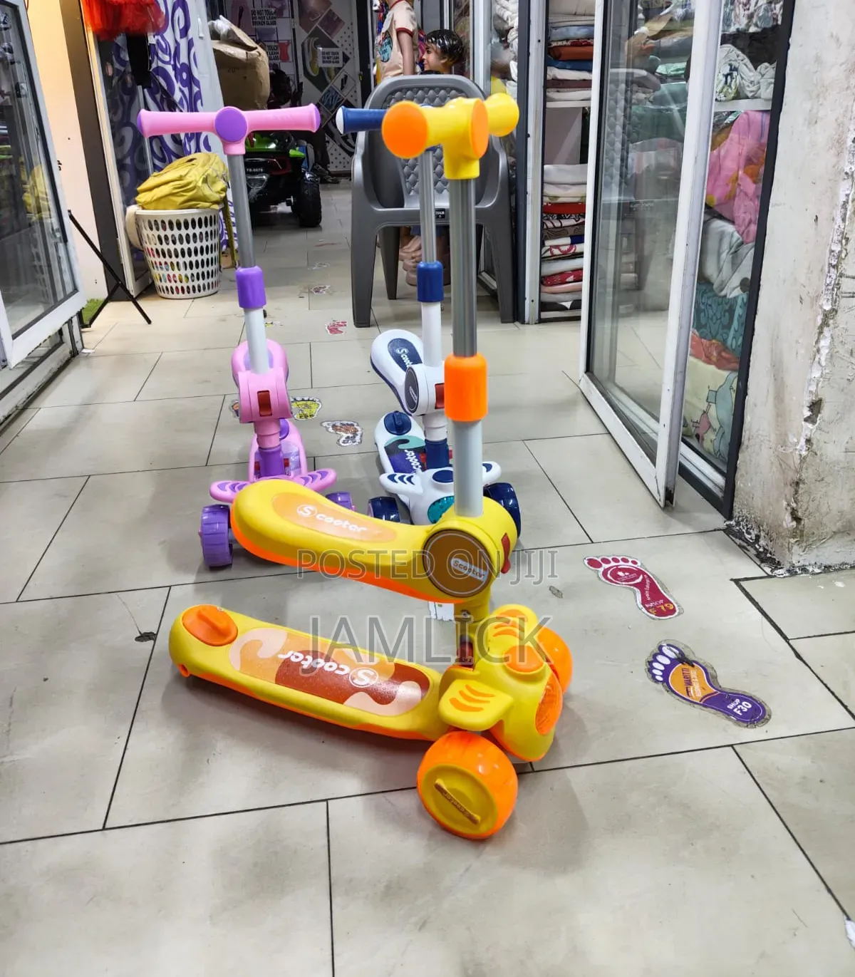 Kids Scooter With Seat - B4r