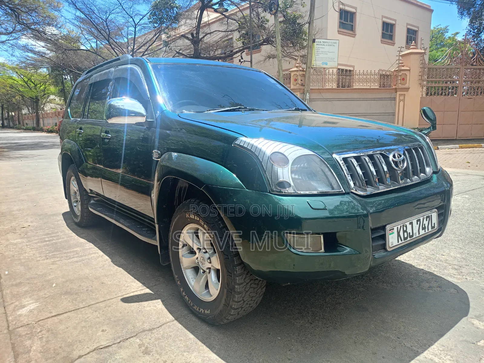 Toyota Land Cruiser Prado 2004 Green