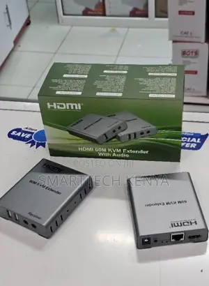 Hdmi KVM Extender 60 Meters Over Lan Cable Cat6 Full Hd 1080p