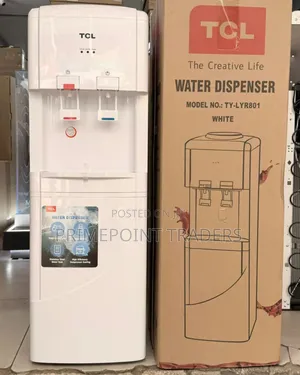 TCL R801 3-Tap Water Dispenser – High-Efficiency Compressor Cooling