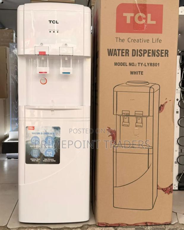 TCL R801 3-Tap Water Dispenser – High-Efficiency Compressor Cooling