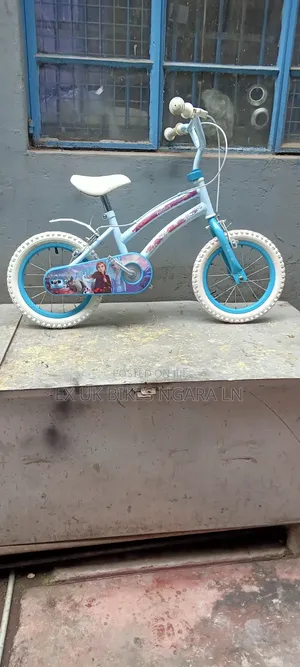 Ex UK Size 14 FROZEN Bicycle for 4 Yr Old Kid