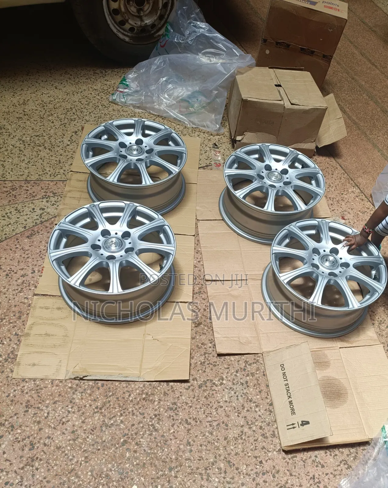 15 Inch Original Rims for Toyota Auris 5 Holes
