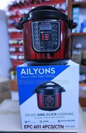 Ailyons 6 Litres Electric Pressure Cooker