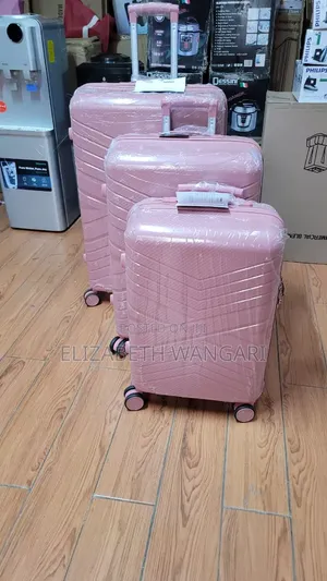 3-in-1 Unbreakable Rubber Suitcase