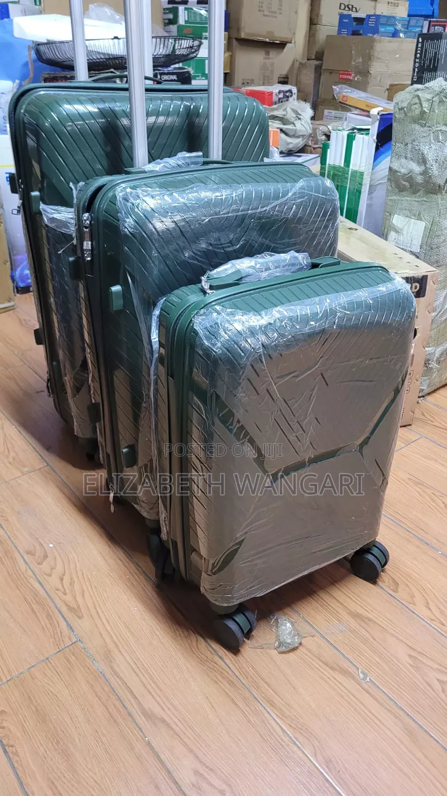 3-in-1 Unbreakable Rubber Suitcase
