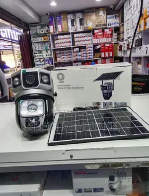 V380Pro Dual Lens 4G Outdoor Solar Security Camera